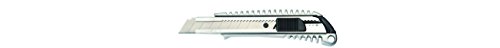 MAUL Cuttermesser Metall 18 mm | Professioneller Cutter aus Zinkmetall | Messer mit 7 Glieder und 80 mm Arbeitslänge | Scharfes Teppichmesser für DIY Projekte, Basteln und Profis | Silber MAUL Cuttermesser Metall 18 mm | Professioneller Cutter aus Zinkmetall | Messer mit 7 Glieder und 80 mm Arbeitslänge | Scharfes Teppichmesser für DIY Projekte, Basteln und Profis | Silber von Maul
