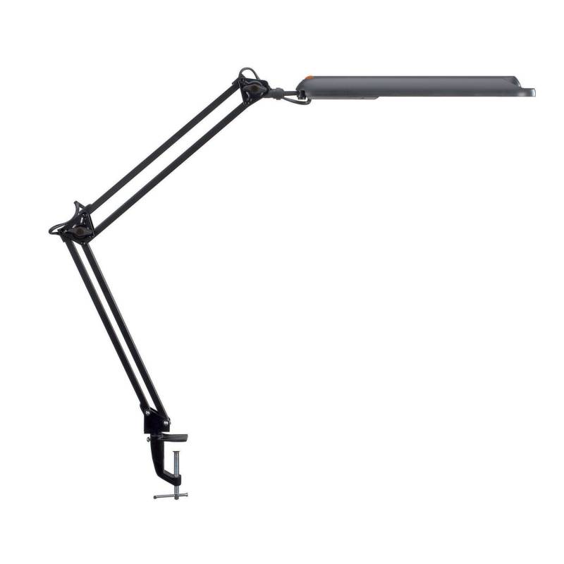 Maul Led Tischleuchte Schreibtischlampe Schwarz Höhe 38 Cm Klemmfuß Lampe Spot B-Ware von Maul