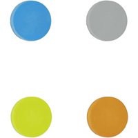 Maul - Magnet (ø x h) 32.6 mm x 9.8 mm farbig sortiert 4 St. 6161299 von Maul