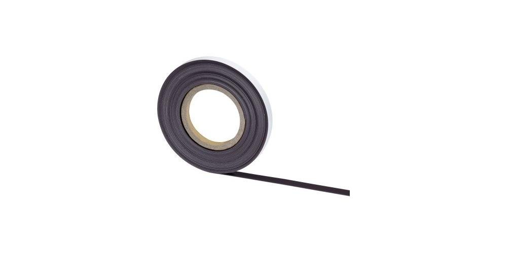 Maul Pinnwand Magnetband 2,5 cmx10 m (BxL) schwarz/grau von Maul