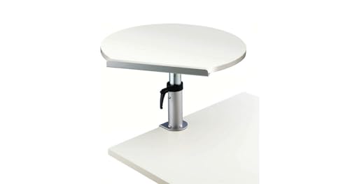 Maul Ergonomisches Tischpult, Höhenverstellbar, Neigbar, Tragkraft 30 KG, Tischplatte Weiß, 60 x 51 x 43 cm, 9301102 von Maul