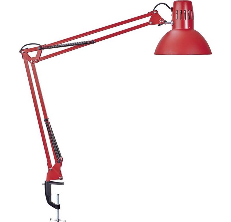 Maul Tischleuchte Maul MAULstudy 8230525 Klemmleuchte E27 Rot von Maul