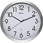 Maul Wanduhr MAULmove 40 x 3,5 cm Weiß, Silber von Maul