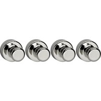 Neodym Magnet (ø x h) 20 mm x 24 mm Kegel Silber 4 St. 6168896 - Maul von Maul