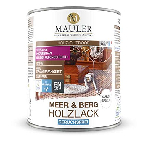 Mauler MEER & BERG HOLZLACK FARBLOS Glänzend 500ml von Mauler