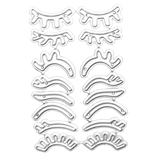 Augenbrauen Wimpern Metall Stanzformen DIY Scrapbooking Prägeschablone Stanzschablonen Prägeschablonen für DIY Scrapbooking Stanzschablonen von Mauqfra