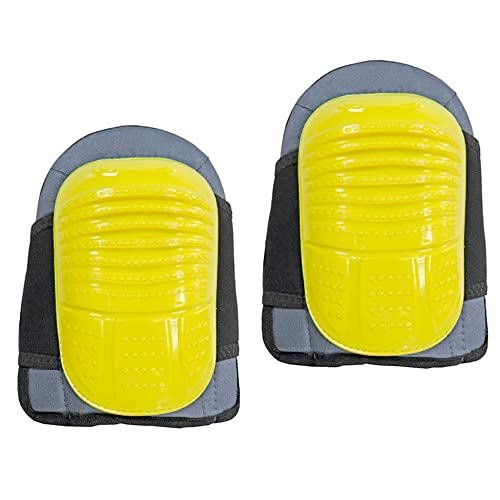 Maurer 93055. Kniebandage aus Nylon/Gel Fliesenlegerkelle, gelb/grau von WOLFPACK