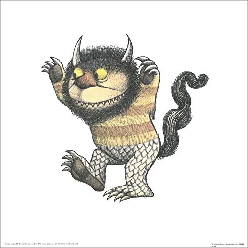 Maurice Sendak Kunstdrucke, Papier, Mehrfarbig, 30 x 30 cm von Maurice Sendak