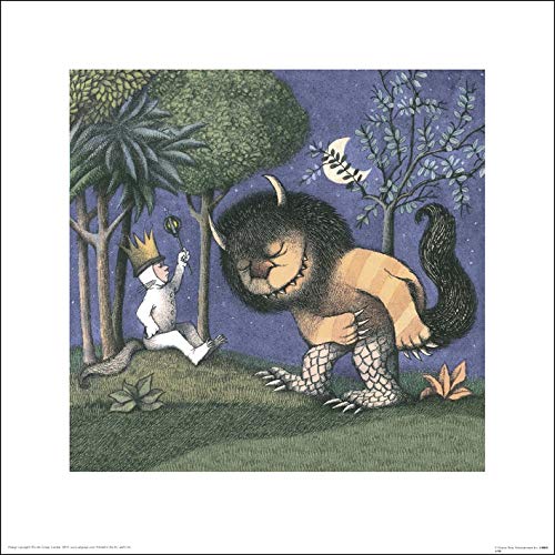 Maurice Sendak Kunstdrucke, Papier, Mehrfarbig, 40 x 40 cm von Maurice Sendak