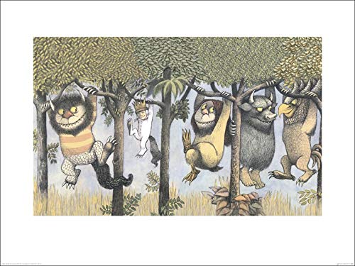 Maurice Sendak Kunstdrucke, Papier, Mehrfarbig, 60 x 80 cm von Maurice Sendak