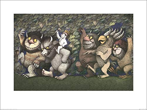 Maurice Sendak Kunstdrucke, Papier, Mehrfarbig, 60 x 80 cm von Maurice Sendak