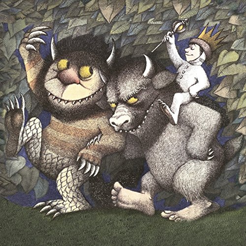 Maurice Sendak Leinwanddruck, Holz, Mehrfarbig, 40 x 40 cm von Maurice Sendak