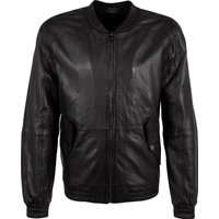 Mauritius Lederjacke "G2MAlaric LF" mit Pattentaschen, Gummizug an den Bündchen von Mauritius