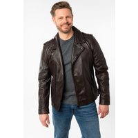 Mauritius Lederjacke "MMRibano SF", mit Reverskragen von Mauritius