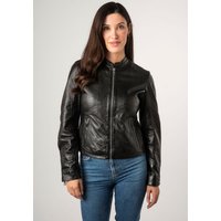 Mauritius Lederjacke "MWCelly" mit Stehkragen, Reißverschlusstaschen Mauritius Lederjacke "MWCelly" mit Stehkragen, Reißverschlusstaschen von Mauritius