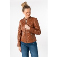 Mauritius Lederjacke "MWKeili", mit Stehkragen & Drucker Mauritius Lederjacke "MWKeili", mit Stehkragen & Drucker von Mauritius