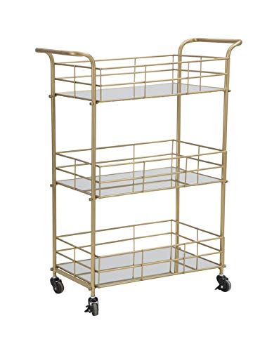 Mauro Ferretti Srl Carrello Glam Ret. cm 60 x 30,5 x 80 von Mauro Ferretti Srl