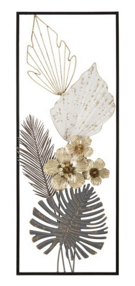 Mauro Ferretti Wandbild Pannello Wanddekoration 28.6 x 74.3 x 5.1 cm Metall Mehrfarbig von Mauro Ferretti