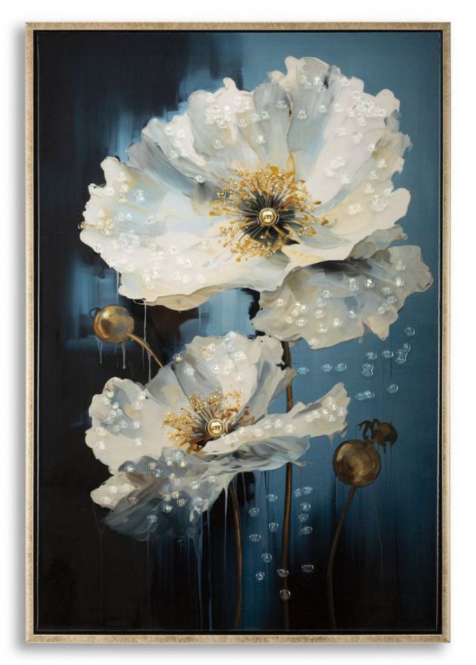 Mauro Ferretti Wandbild Pannello Wanddekoration 40 x 60 x 1.3 cm Metall Schwarz von Mauro Ferretti