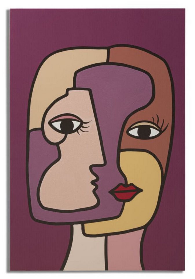 Mauro Ferretti Wandbild Stampa Bild 60 x 90 x 3 cm Pinie Canvas Mehrfarbig von Mauro Ferretti