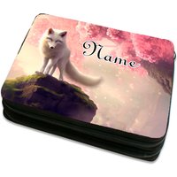 Federmäppchen Personalisiert Z.b. Mit Namen Inkl. Inhalt Motiv Fuchs von MausDesign