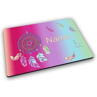 Platzset Mit Name/Traumfänger Personalisierbar Personalisiert Tischset Kinder von MausDesign