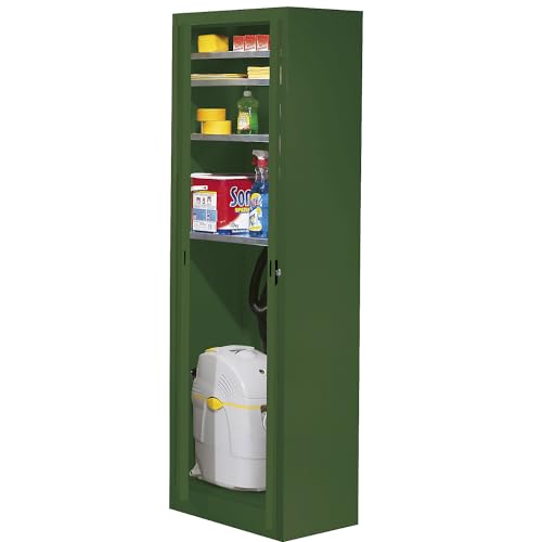 Mauser | Magazinschrank | HxB 1950 x 600 mm | Tiefe 500 mm | Gehäuse und Türen resedagrün von Mauser