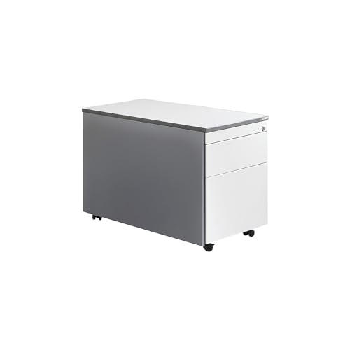 Mauser | Rollcontainer | 1 Schublade | 1 Hängeregistraturschub | weißalu/reinweiß Mauser | Rollcontainer | 1 Schublade | 1 Hängeregistraturschub | weißalu/reinweiß von Mauser