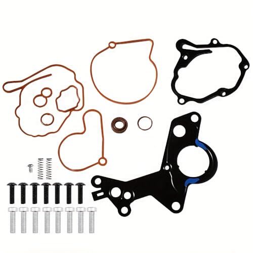 Vakuumpumpe Dichtungs Reparatursatz 038145209 – Passend für VW Jetta Golf 1.9 2.0 2.5 TDI Diesel, Audi A3 A4 A6, Skoda Octavia – Tandempumpe Reparatur Kit mit O-Ringen & Schrauben von Mautopily