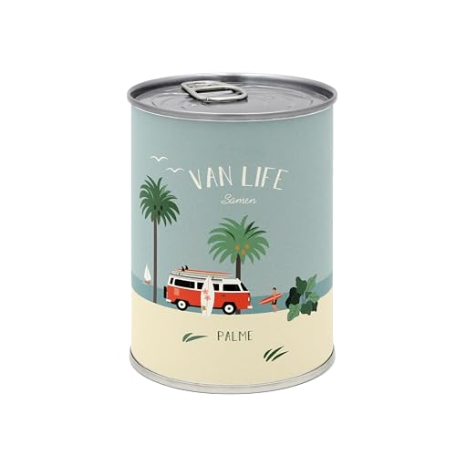 Geschenk-Anzuchtset mit personalisierter Nachricht - Geburtstagsgeschenk für Damen Herren, originelles Geschenk für Freunde Familie, für Feiern - Einfach zu verwenden - Blumen (Van Life) von MauvaisesGraines-kits à semer