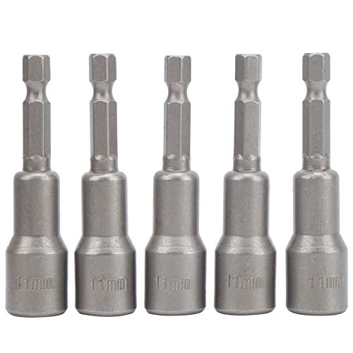 11mm Sechskantbuchse Starke Magnetmutter Elektrische Bohrmaschine Bit 5pcs für Wartungskonstruktionsdekorationen 11mm Sechskantbuchse Starke Magnetmutter Elektrische Bohrmaschine Bit 5pcs für Wartungskonstruktionsdekorationen von Mavaol