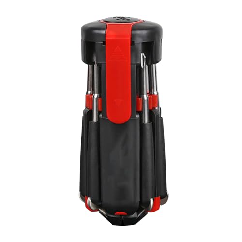 8 in 1 Screwdriver LED Flashlight Multi Functional Torch Tool for Industrial Use von Mavaol