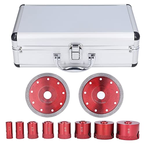 Diamond -Kern -Bohranwinkel Klingen Loch Säge Set Glass Marmor Granit gefärbt M14 Fadenwerkzeugkit Diamond -Kern -Bohranwinkel Klingen Loch Säge Set Glass Marmor Granit gefärbt M14 Fadenwerkzeugkit von Mavaol