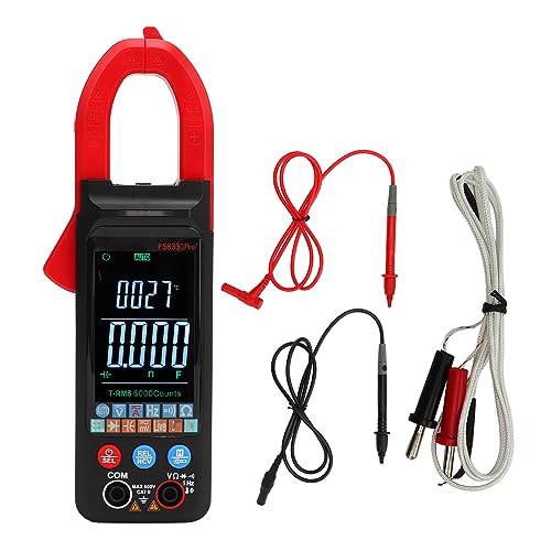 Digital Clamp Messer Auto -Ranging AC DC Voltmeter Smart Current Tester Multimeter NCV für Messung Haushaltsschaltungstests ABS -Material Digital Clamp Messer Auto -Ranging AC DC Voltmeter Smart Current Tester Multimeter NCV für Messung Haushaltsschaltungstests ABS -Material von Mavaol