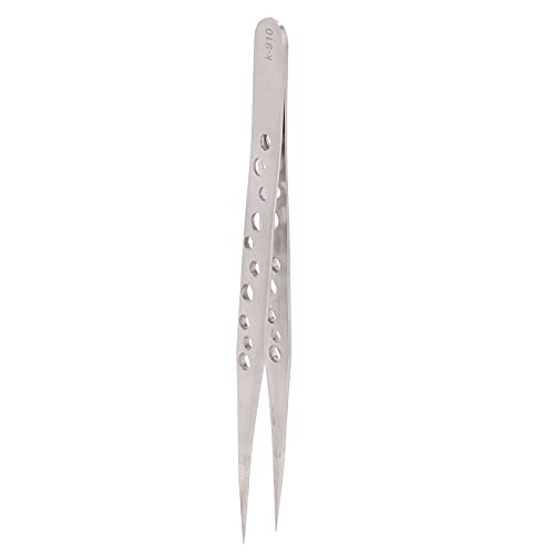 Edelstahl Anti -statische Pinzette Wartungsinstrument gehärtete Präzisions -Grip Circuit -Platine Reparatur verbessert von Mavaol