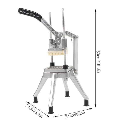 Gemüse Obst Chopper Cutter Edelstahl Aluminiumlegierung 4 Klingen 8 Stück Klingen französische Braten Kartoffel Dicer für Restaurants Hotels Gemüse Obst Chopper Cutter Edelstahl Aluminiumlegierung 4 Klingen 8 Stück Klingen französische Braten Kartoffel Dicer für Restaurants Hotels von Mavaol