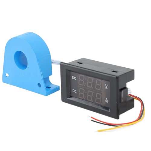 Hall DC Spannungsstrommesser Digital Amperemeter Voltmeter Drehindustrie AC100-240V von Mavaol