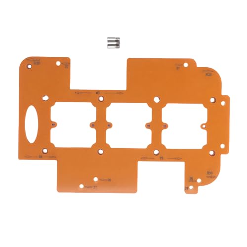 Handlige Schlitzvorlage Multifunktional Garderobe Cabinet Jig für Holzbearbeitungsprojekte von Mavaol