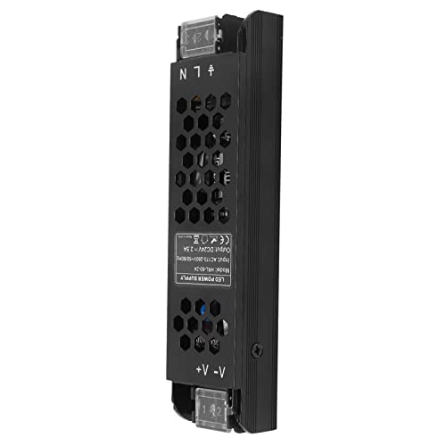 LED Driver Transformer 60W Aluminium Alloy Power Supply Konstantspannungs-Schaltnetzteil für Lichtbox Werbetafel Lichtstreifen Leuchtschrift Überwachungsgeräte (DC24V) von Mavaol
