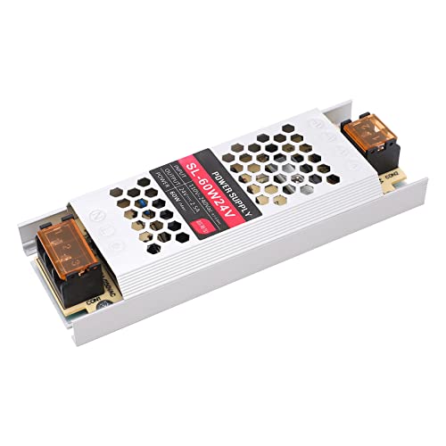 LED -Netzteilversorgungsschalter Treiberadapter Ultra Dünn Strip Light Box Transformator 24 V 60 W 2,5A LED -Netzteilversorgungsschalter Treiberadapter Ultra Dünn Strip Light Box Transformator 24 V 60 W 2,5A von Mavaol