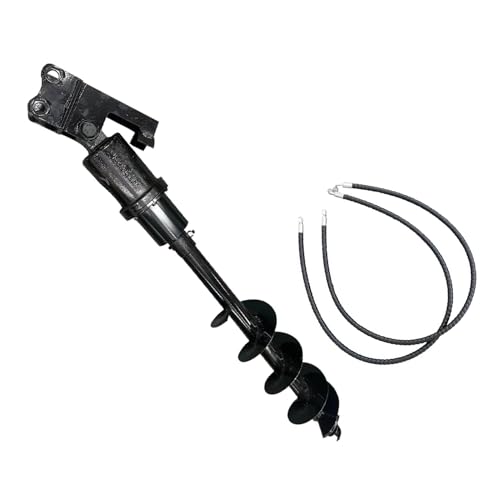 Mavaol Heavy Machinery Auger Drill Manganstahl 200 mm Bagger Auger -Bohrer zum Graben von Löchern und Bohrstapeln von Mavaol
