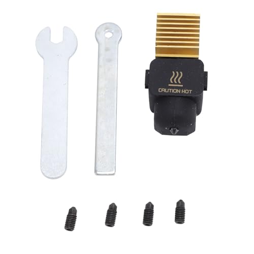 Mavaol Hotend Print Head Kit gehärteter Stahldüsen Messing Heatkolben Silikonabdeckung Sockenschlüssel für A1 A1 Mini 3D -Drucker von Mavaol