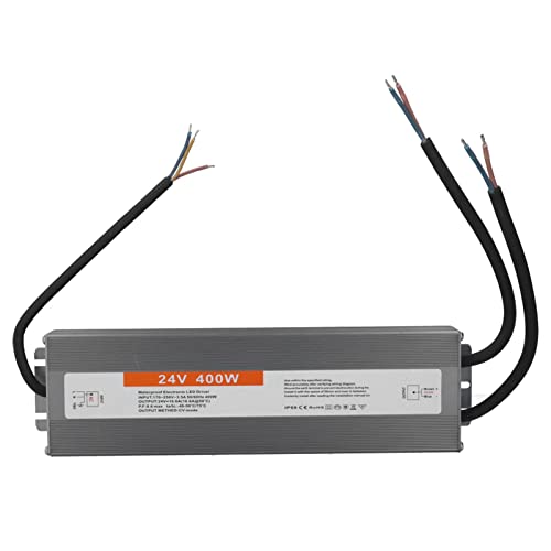 Mavaol IP68 wasserdichte LED -Netzteil, hohe Effizienz, niedrige Welligkeit, anodierte Aluminiumlegierung, einfache Installation für den Außen- und Industriegebrauch (DC24V) von Mavaol