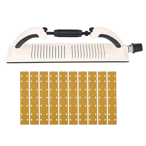 Mavaol Longboard Handschleifdatei Block Einstellbarer Radius -Haken und Schleifen Backing -Handschleifblock mit Griff 10 Sandpapeln Mavaol Longboard Handschleifdatei Block Einstellbarer Radius -Haken und Schleifen Backing -Handschleifblock mit Griff 10 Sandpapeln von Mavaol