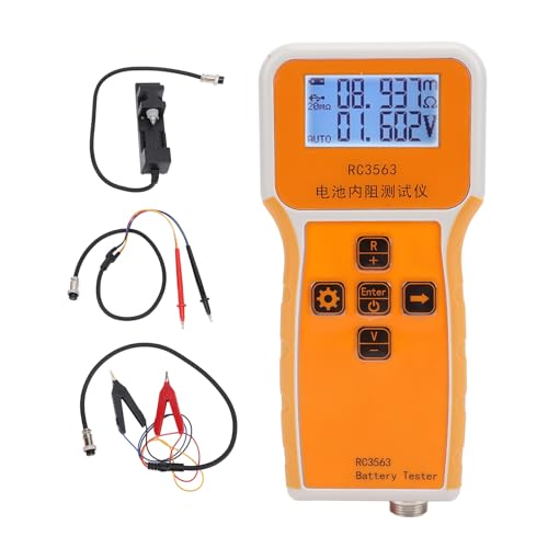 Mavaol -Spannungsinterwiderstandsmesser mit Probe -Test -Clip -Linie und Halter LCD -Batterie -Tester 1Uω-200 Ω 1MV -100VDC Mavaol -Spannungsinterwiderstandsmesser mit Probe -Test -Clip -Linie und Halter LCD -Batterie -Tester 1Uω-200 Ω 1MV -100VDC von Mavaol