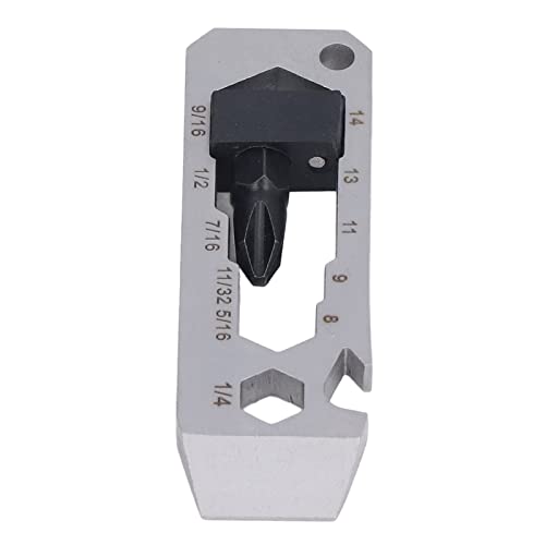 Multitool Edelstahl Kohlenstoffstahl 7 in 1 Schraubendreherflaschenöffnerschlüssel Schlüsselbund Handwerkzeug Outdoor Outdoor von Mavaol