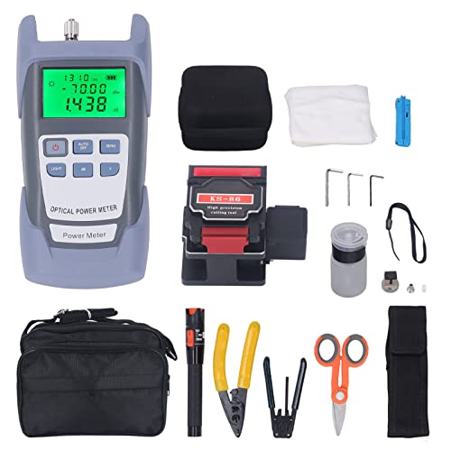 Optical Power Messer Fibre Cutter Cabter Kabel Tester Fehler Locator Tool Kit für die Netzwerkwartung Optical Power Messer Fibre Cutter Cabter Kabel Tester Fehler Locator Tool Kit für die Netzwerkwartung von Mavaol