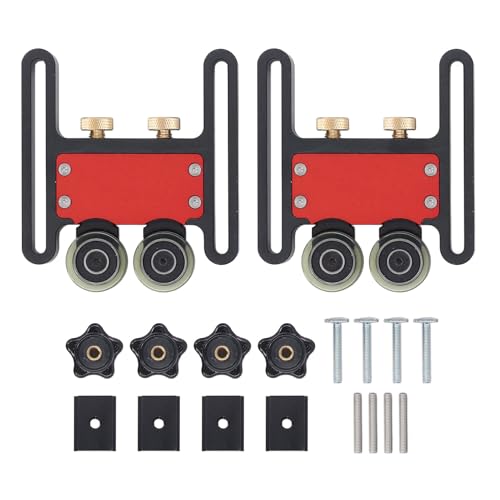 Tischsäge Feeder Aluminiumlegierung Doppelrad -Lagerwalze Federboard Holzbearbeitungsprojekte Tischsäge Feeder Aluminiumlegierung Doppelrad -Lagerwalze Federboard Holzbearbeitungsprojekte von Mavaol