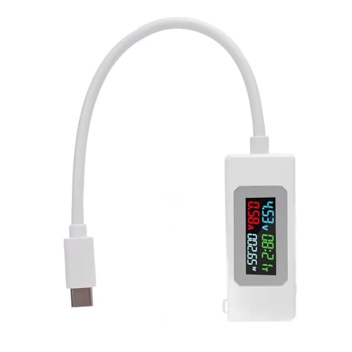 USB C -Tester Multifunktionaler Stromkapazität Arbeitszeit Ladedauerdetektor für Elektronikbegeisterte USB C -Tester Multifunktionaler Stromkapazität Arbeitszeit Ladedauerdetektor für Elektronikbegeisterte von Mavaol