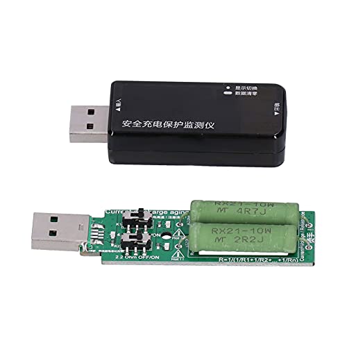 USB -Leistungsmesser Tester Blind Stecker Spannungsstrom Multimeter -Tests 3.6-32.5 V für Ladegeräte Computer ABS Shell von Mavaol